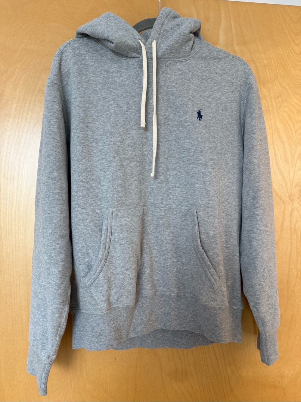 Ralph Lauren Heather Gray Pullover Hoodie